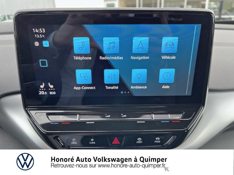 Photo 16 de l'offre de VOLKSWAGEN ID.4 204ch Pro Performance Life à 38900€ chez Honore Auto - Volkswagen Quimper