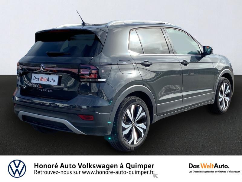 Photo 2 de l'offre de VOLKSWAGEN T-Cross 1.0 TSI 110ch Carat à 24390€ chez Honore Auto - Volkswagen Quimper