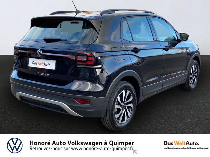 Photo 2 de l'offre de VOLKSWAGEN T-Cross 1.0 TSI 110ch Active à 21790€ chez Honore Auto - Volkswagen Quimper