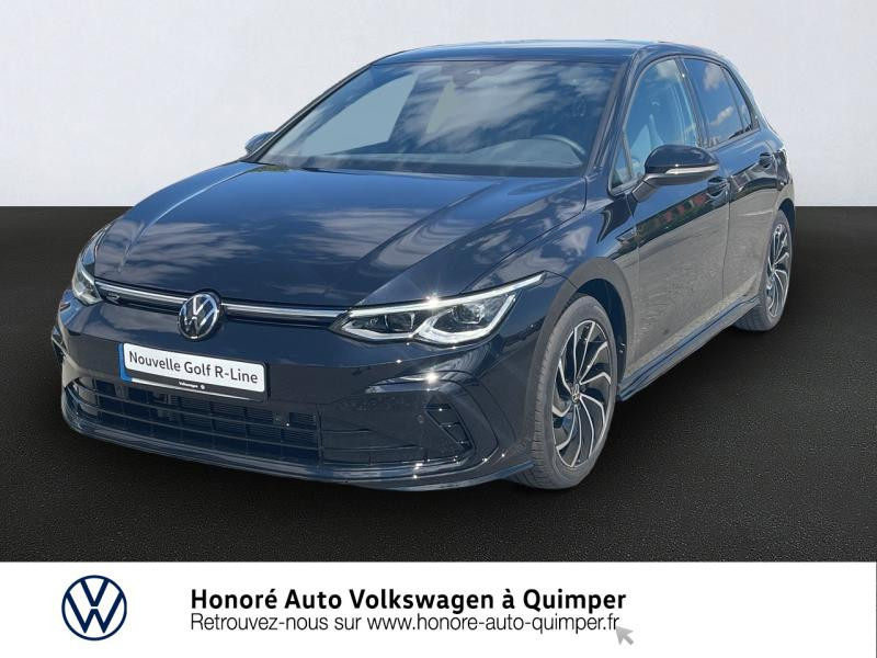 Volkswagen Golf 1.5 eTSI OPF 150ch R-Line DSG7 Essence/Micro-Hybride Noir Intense Occasion à vendre