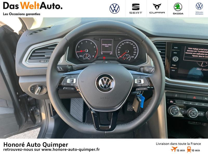 Photo 13 de l'offre de VOLKSWAGEN T-Roc 1.00 TSI 115 STYLE à 27990€ chez Honore Auto - Volkswagen Quimper