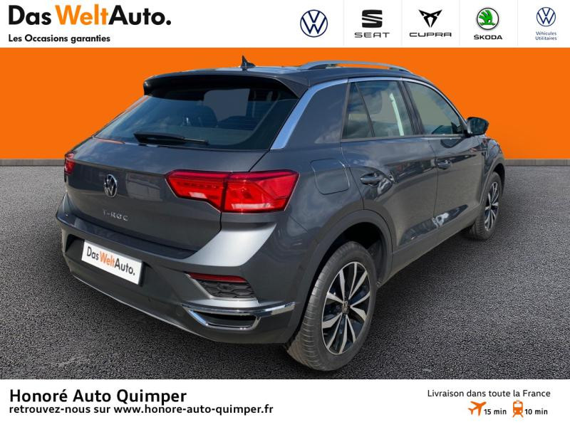 Photo 5 de l'offre de VOLKSWAGEN T-Roc 1.00 TSI 115 STYLE à 27990€ chez Honore Auto - Volkswagen Quimper