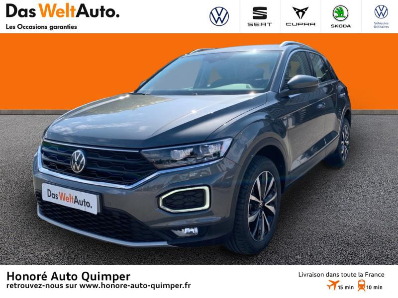 Photo 1 de l'offre de VOLKSWAGEN T-Roc 1.00 TSI 115 STYLE à 27990€ chez Honore Auto - Volkswagen Quimper