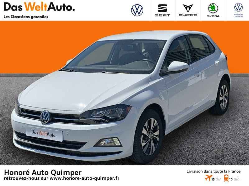 Volkswagen Polo 1.6 TDI 80ch Confortline Business Euro6d-T Diesel Blanc Pur Occasion à vendre