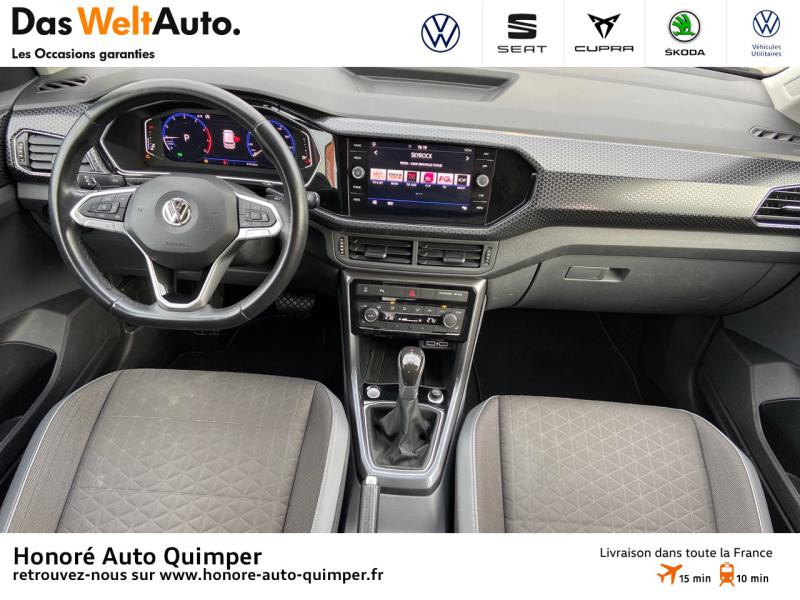 Photo 10 de l'offre de VOLKSWAGEN T-Cross 1.0 TSI 115ch Carat DSG7 à 24990€ chez Honore Auto - Volkswagen Quimper