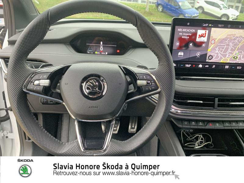 Photo 11 de l'offre de SKODA Enyaq iV Electrique 204ch Version 80 Sportline Pack Max à 53990€ chez Honore Auto - Volkswagen Quimper