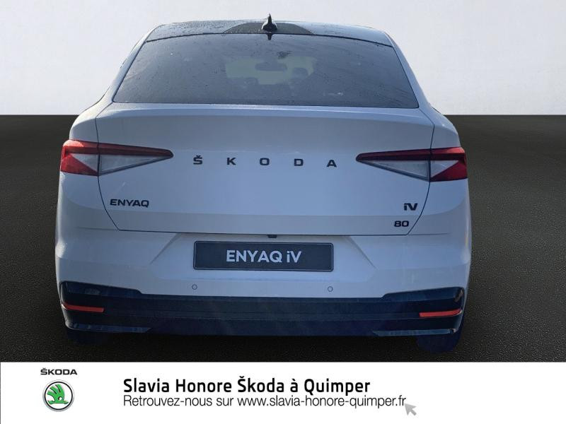 Photo 5 de l'offre de SKODA Enyaq Coupé iV Electrique 204ch Version 80 Sportline à 56990€ chez Honore Auto - Volkswagen Quimper
