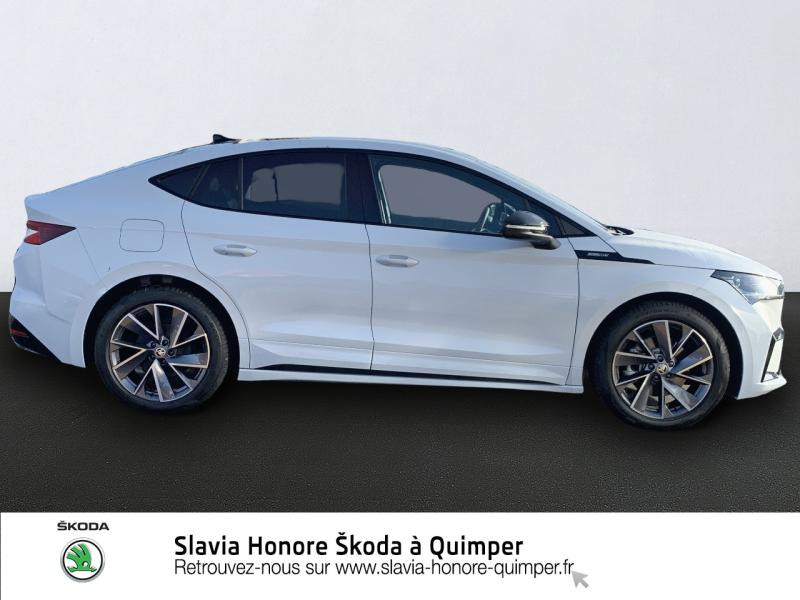 Photo 3 de l'offre de SKODA Enyaq Coupé iV Electrique 204ch Version 80 Sportline à 56990€ chez Honore Auto - Volkswagen Quimper
