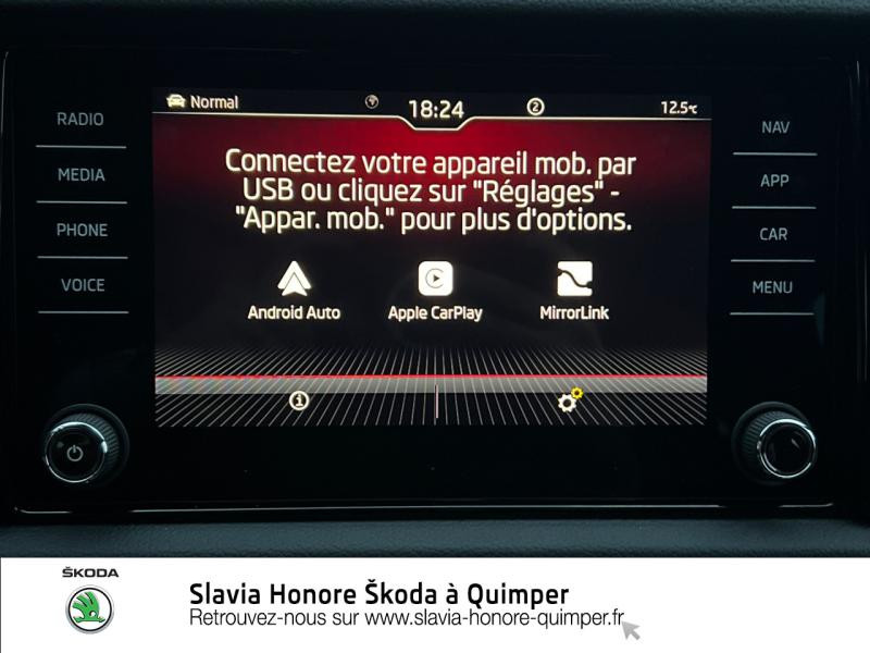 Photo 14 de l'offre de SKODA Kodiaq 1.5 TSI 150ch ACT Sportline DSG7 7 places à 45990€ chez Honore Auto - Volkswagen Quimper