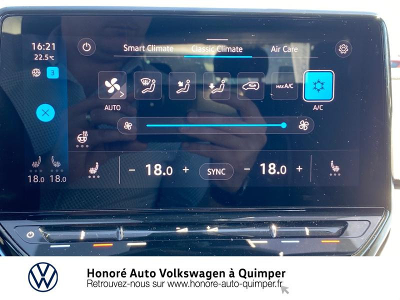Photo 15 de l'offre de VOLKSWAGEN ID.4 77 kWh - 174ch Pro Business à 47900€ chez Honore Auto - Volkswagen Quimper