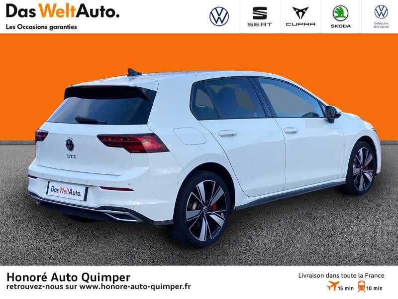 Photo 2 de l'offre de VOLKSWAGEN Golf 1.4 eHybrid 245ch GTE DSG6 à 36490€ chez Honore Auto - Volkswagen Quimper