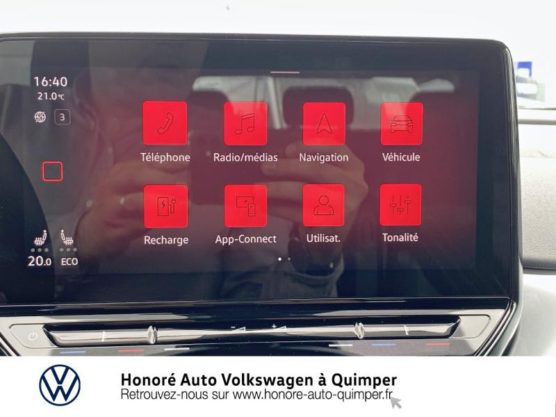 Photo 17 de l'offre de VOLKSWAGEN ID.4 77 kWh - 204ch Pro Performance Business à 41990€ chez Honore Auto - Volkswagen Quimper