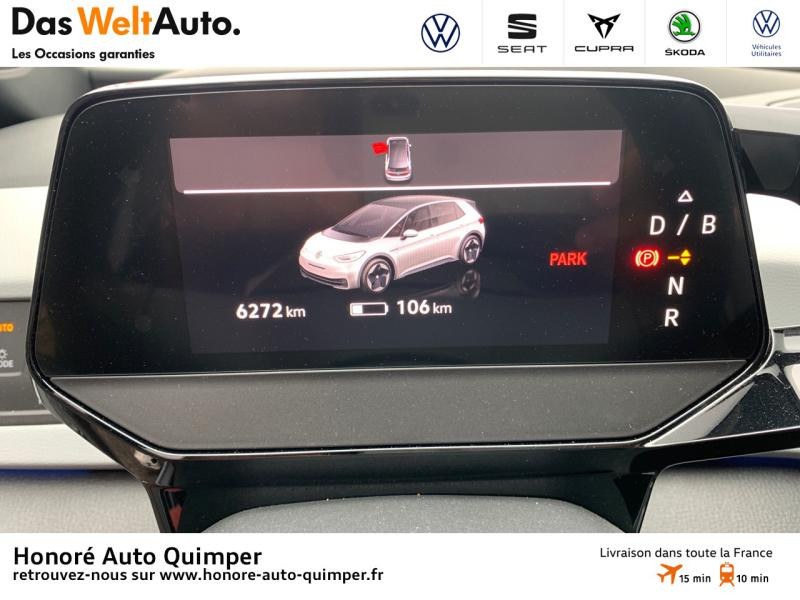 Photo 14 de l'offre de VOLKSWAGEN ID.3 58 kWh - 204ch Tech à 35990€ chez Honore Auto - Volkswagen Quimper