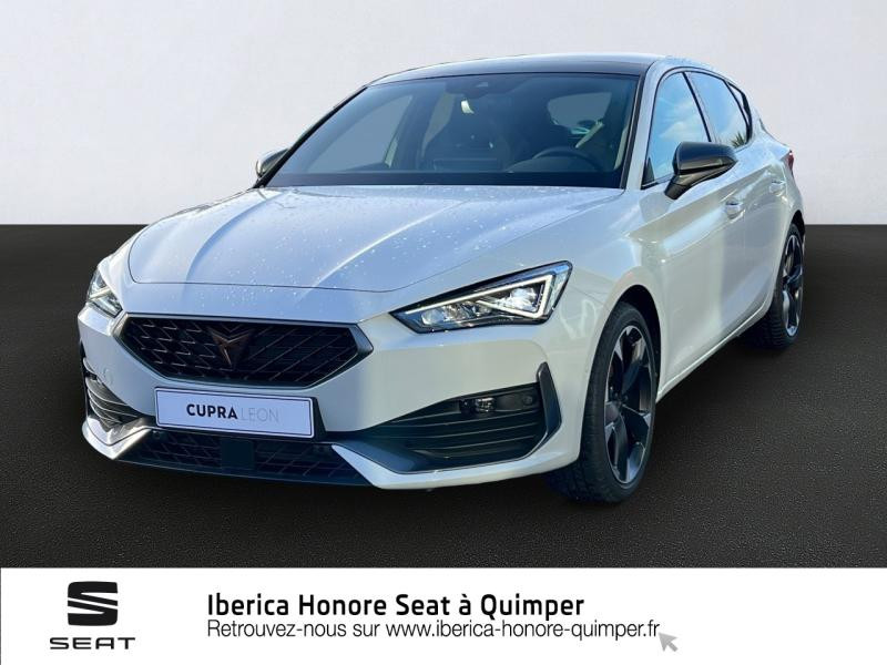 Cupra Leon 1.5 eTSI 150ch V DSG7 Essence/Micro-Hybride Blanc Nevada métallisé Occasion à vendre