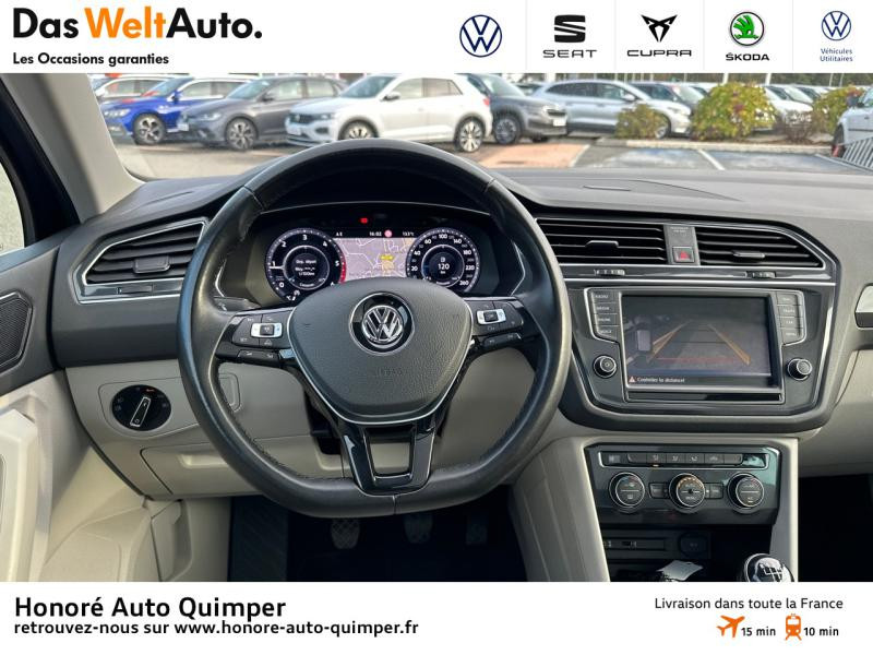 Photo 11 de l'offre de VOLKSWAGEN Tiguan 2.0 TDI 150ch BlueMotion Technology Carat à 23490€ chez Honore Auto - Volkswagen Quimper