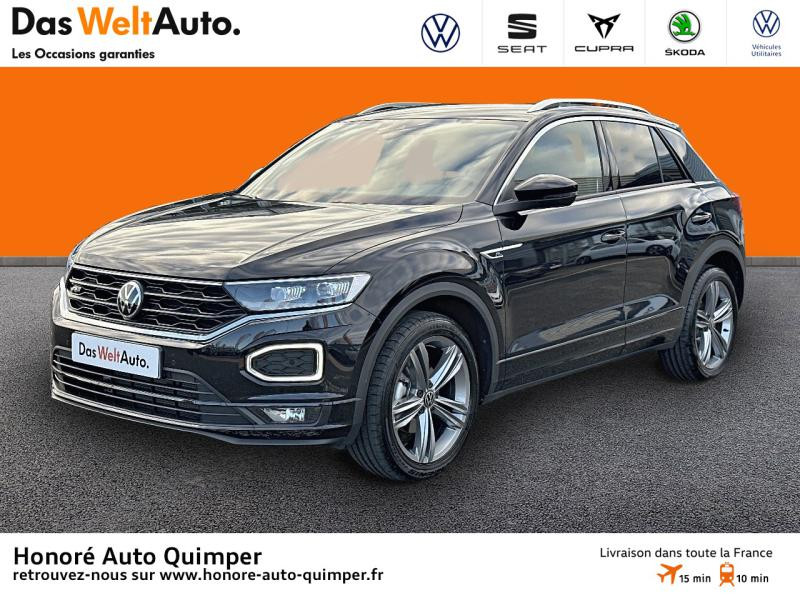 Photo 1 de l'offre de VOLKSWAGEN T-Roc 1.5 TSI EVO 150ch R-Line DSG7 S&S à 32990€ chez Honore Auto - Volkswagen Quimper