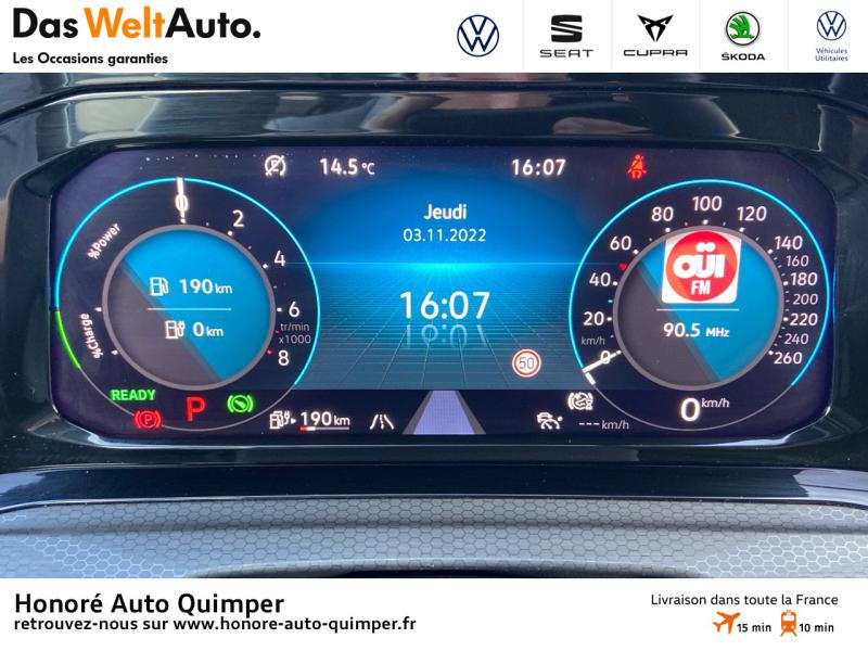 Photo 10 de l'offre de VOLKSWAGEN Golf 1.4 eHybrid 245ch GTE DSG6 à 32990€ chez Honore Auto - Volkswagen Quimper
