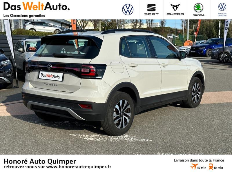 Photo 5 de l'offre de VOLKSWAGEN T-Cross 1.0 TSI 110ch Active DSG7 à 22990€ chez Honore Auto - Volkswagen Quimper