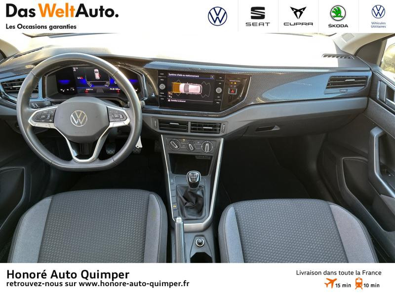 Photo 10 de l'offre de VOLKSWAGEN Polo 1.0 TSI 95ch Life à 18490€ chez Honore Auto - Volkswagen Quimper