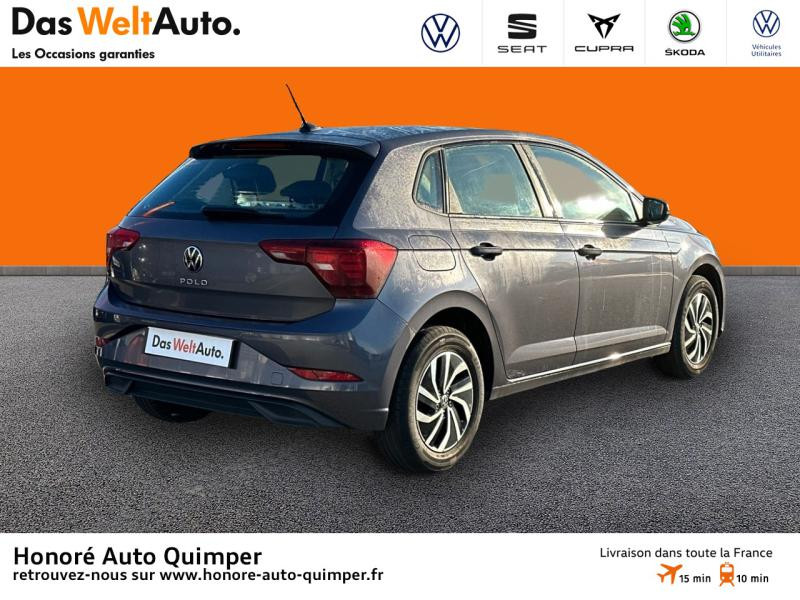 Photo 5 de l'offre de VOLKSWAGEN Polo 1.0 TSI 95ch Life à 18490€ chez Honore Auto - Volkswagen Quimper
