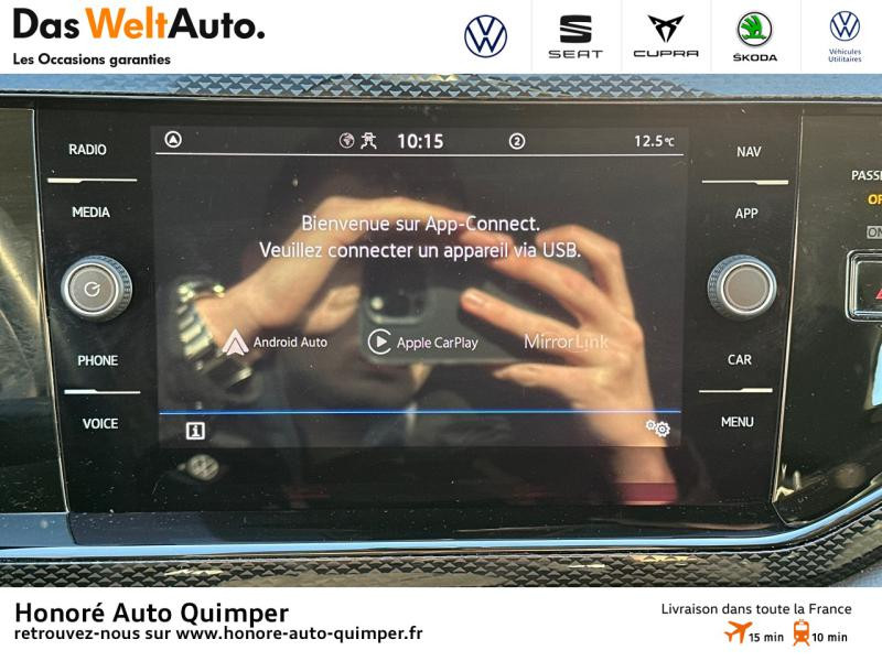 Photo 19 de l'offre de VOLKSWAGEN Polo 1.0 TSI 95ch Life à 18490€ chez Honore Auto - Volkswagen Quimper