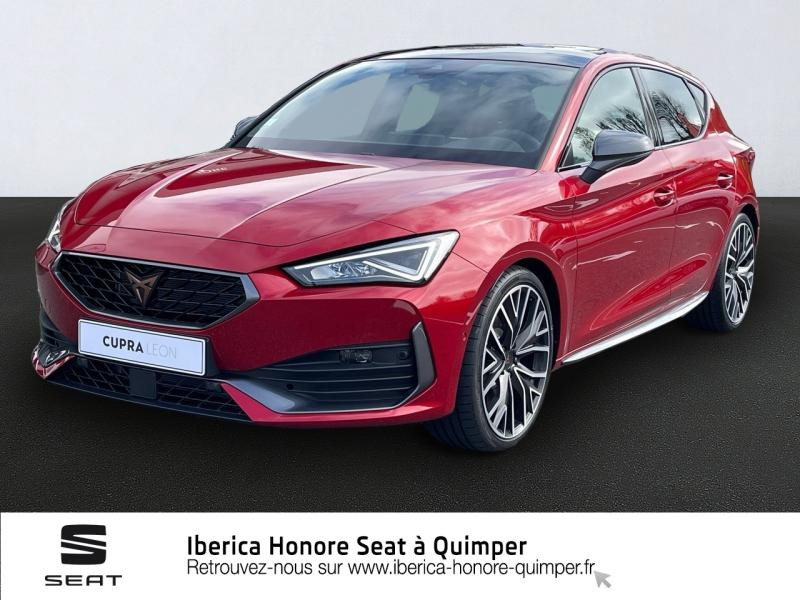 Cupra Leon 2.0 TSI 300ch VZ DSG7 Essence Rouge Désir métallisé Occasion à vendre