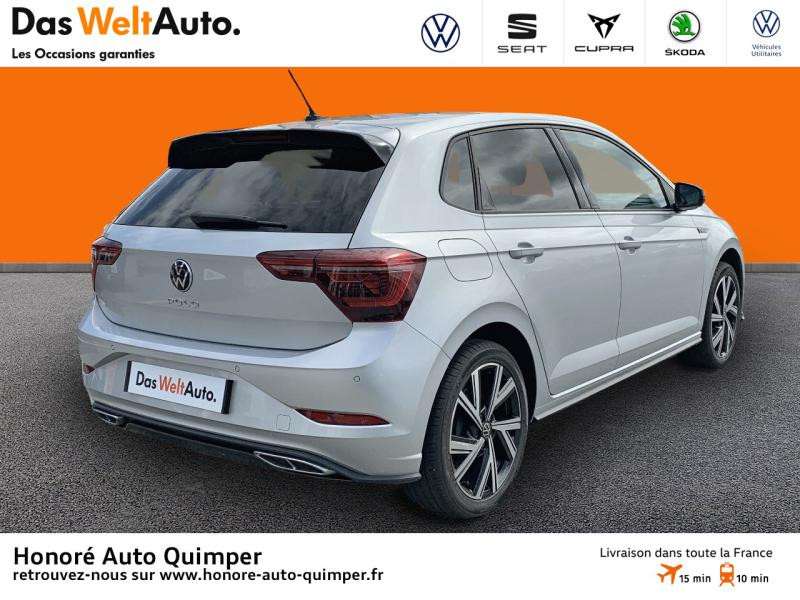 Photo 5 de l'offre de VOLKSWAGEN Polo 1.0 TSI 95ch R-Line DSG7 à 24990€ chez Honore Auto - Volkswagen Quimper