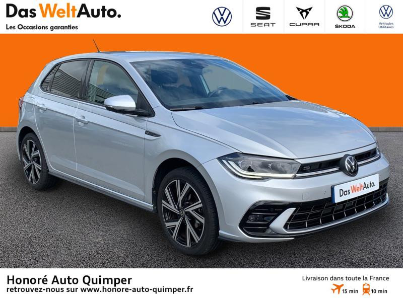 Photo 3 de l'offre de VOLKSWAGEN Polo 1.0 TSI 95ch R-Line DSG7 à 24990€ chez Honore Auto - Volkswagen Quimper