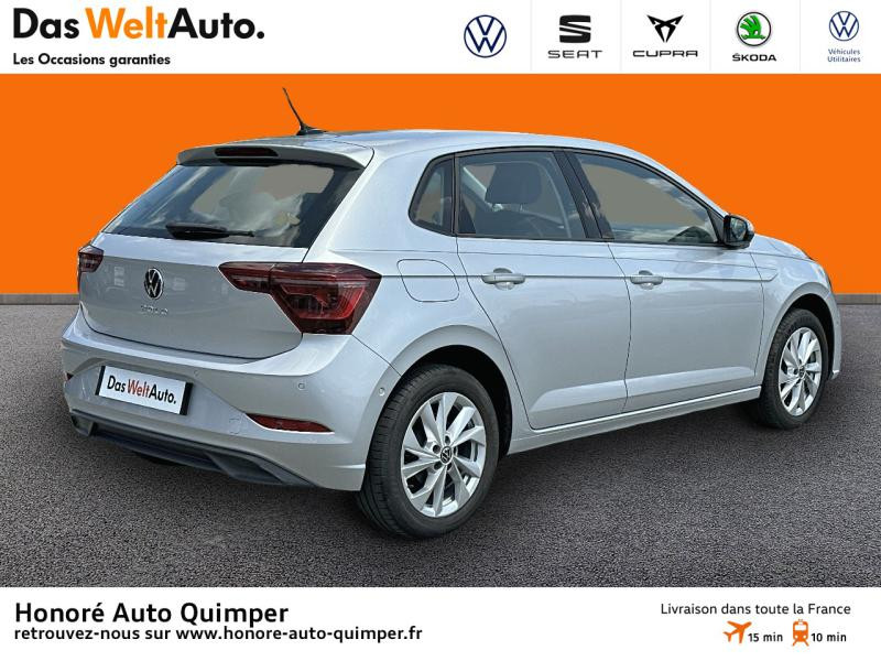 Photo 5 de l'offre de VOLKSWAGEN Polo 1.0 TSI 95ch Style DSG7 à 23990€ chez Honore Auto - Volkswagen Quimper