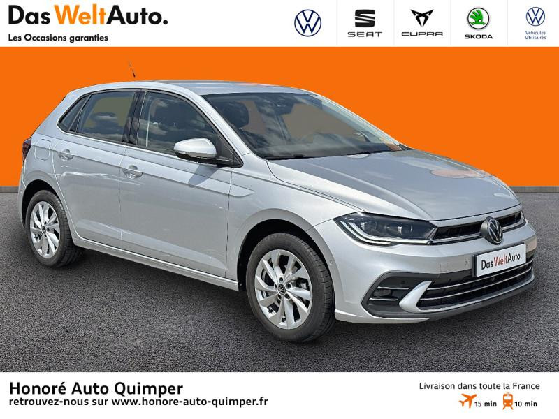 Photo 3 de l'offre de VOLKSWAGEN Polo 1.0 TSI 95ch Style DSG7 à 23990€ chez Honore Auto - Volkswagen Quimper
