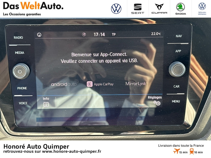 Photo 20 de l'offre de VOLKSWAGEN Touran 2.0 TDI 150ch FAP IQ.Drive DSG7 5 places Euro6d-T à 25990€ chez Honore Auto - Volkswagen Quimper