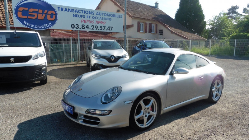 Porsche 911 COUPE (997) CARRERA TIPTRONIC S Essence GRIS ARGENT Occasion à vendre