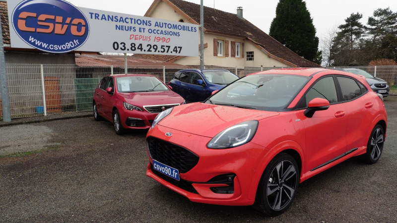 Ford PUMA 1.0 ECOBOOST 125CH MHEV ST-LINE 6CV Essence ROUGE RACING Occasion à vendre