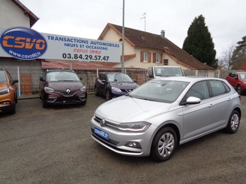 Volkswagen POLO GPS 1.0 TSI 95CH CONFORTLINE EURO6D-T Essence GRIS REFLEX SILV Occasion à vendre