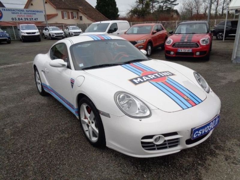 Porsche CAYMAN (987) 295CH 3.4 S Essence BLANC Occasion à vendre