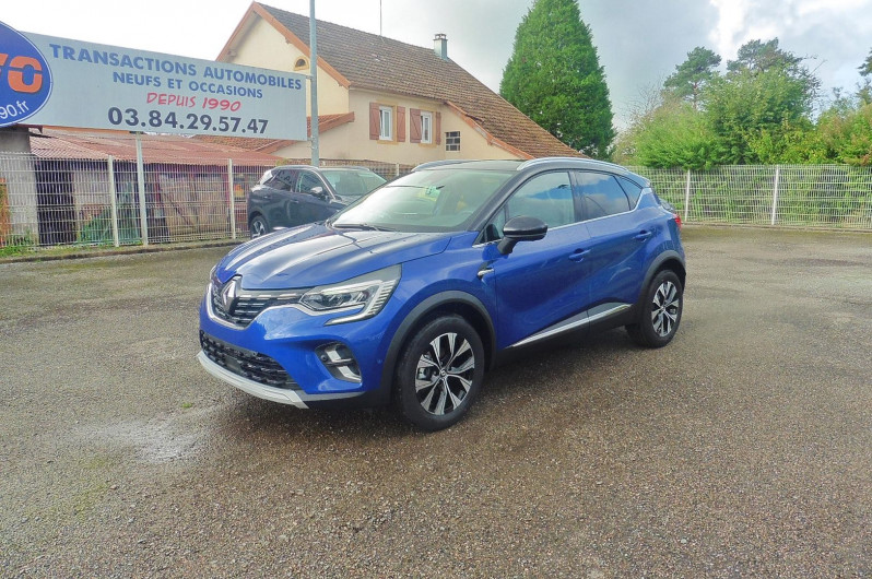 Renault CAPTUR II EDC 1.3 TCE MILD HYBRID 140CH TECHNO Hybride BLEU IRON / TN Neuf à vendre