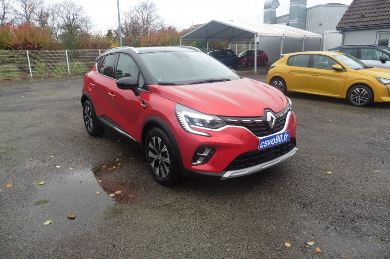 Renault CAPTUR II EDC 1.3 TCE MILD HYBRID 140CH TECHNO Hybride ROUGE DESIR / TN Neuf à vendre