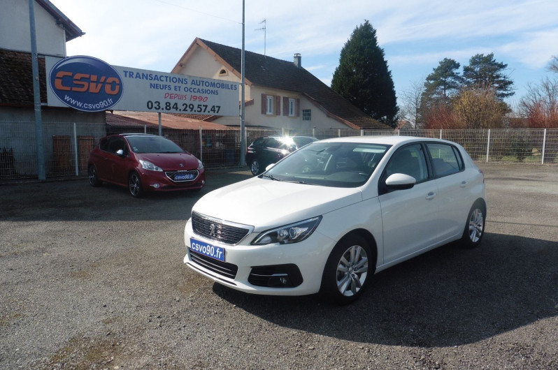 Peugeot 308 1.2 PURETECH 110CH S&S ACTIVE PACK Essence BLANC PERLE Occasion à vendre