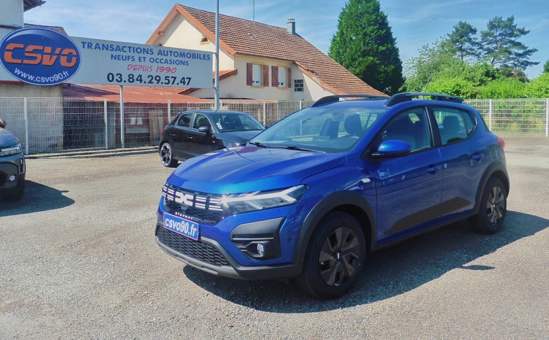 Dacia SANDERO 1.0 TCE 90CH STEPWAY EXPRESSION -24 Essence BLEU IRON  Neuf à vendre