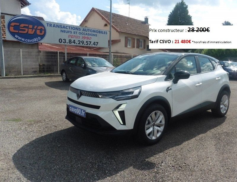 Renault CAPTUR II 1.0 TCE 90CH EVOLUTION Essence BLANC NACRE/TN Neuf à vendre
