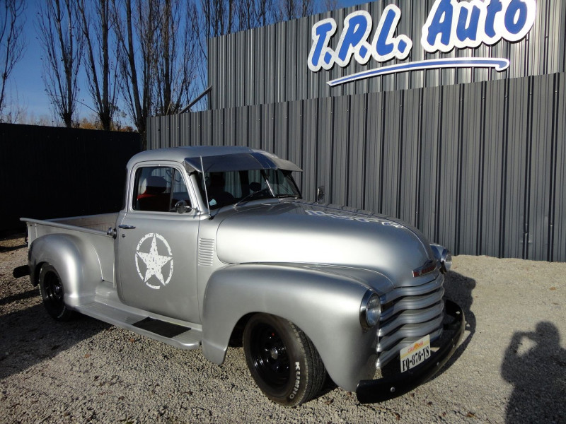 Chevrolet 3100 V8 5 VITRES PICK-UP Essence GRIS CLAIR Occasion à vendre