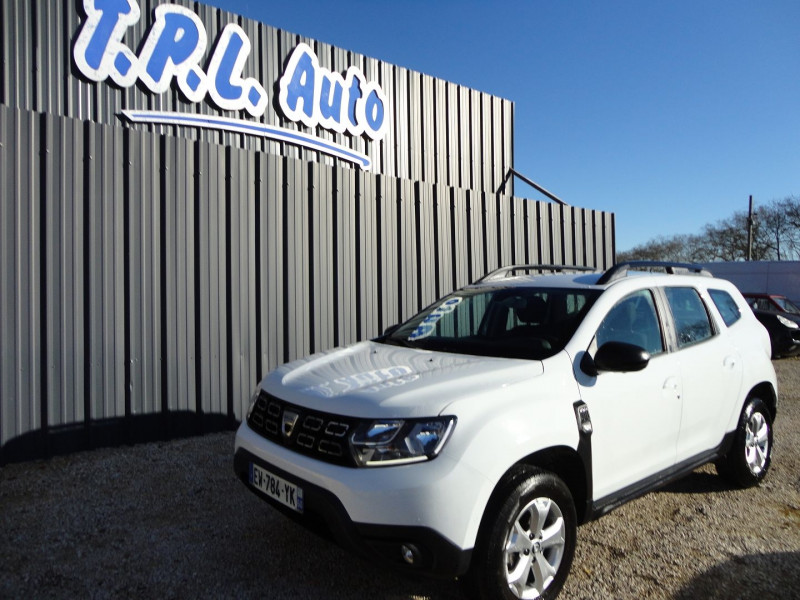 Dacia DUSTER 1.5 DCI 110CH PRESTIGE 4X4 Diesel BLANC Occasion à vendre