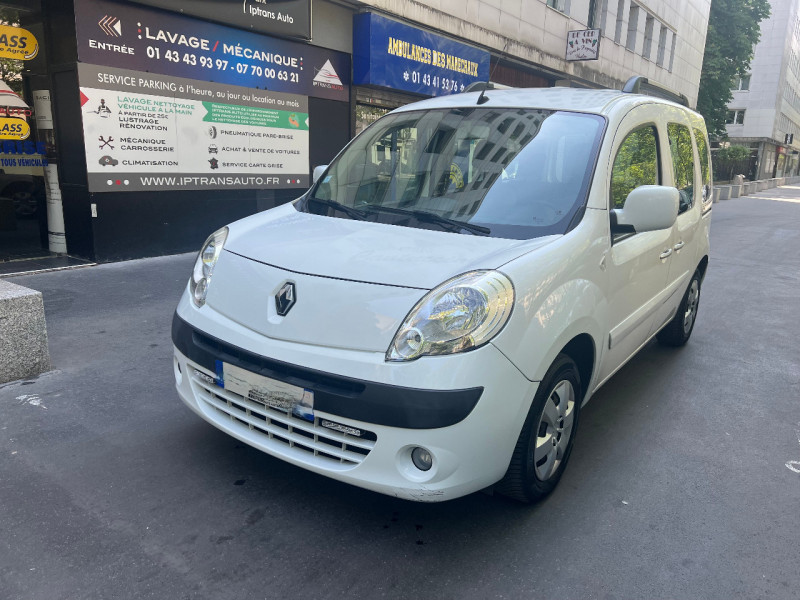 Renault KANGOO II 1.6 16V 105CH Essence BLANC Occasion à vendre