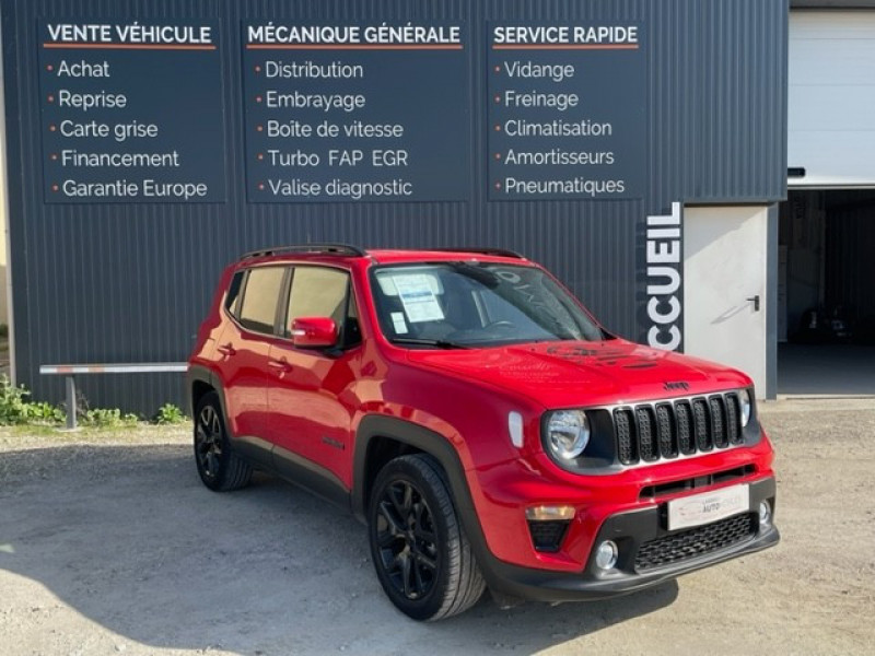 Jeep RENEGADE 1.6 MULTIJET 120CH BROOKLYN EDITION Diesel ROUGE Occasion à vendre