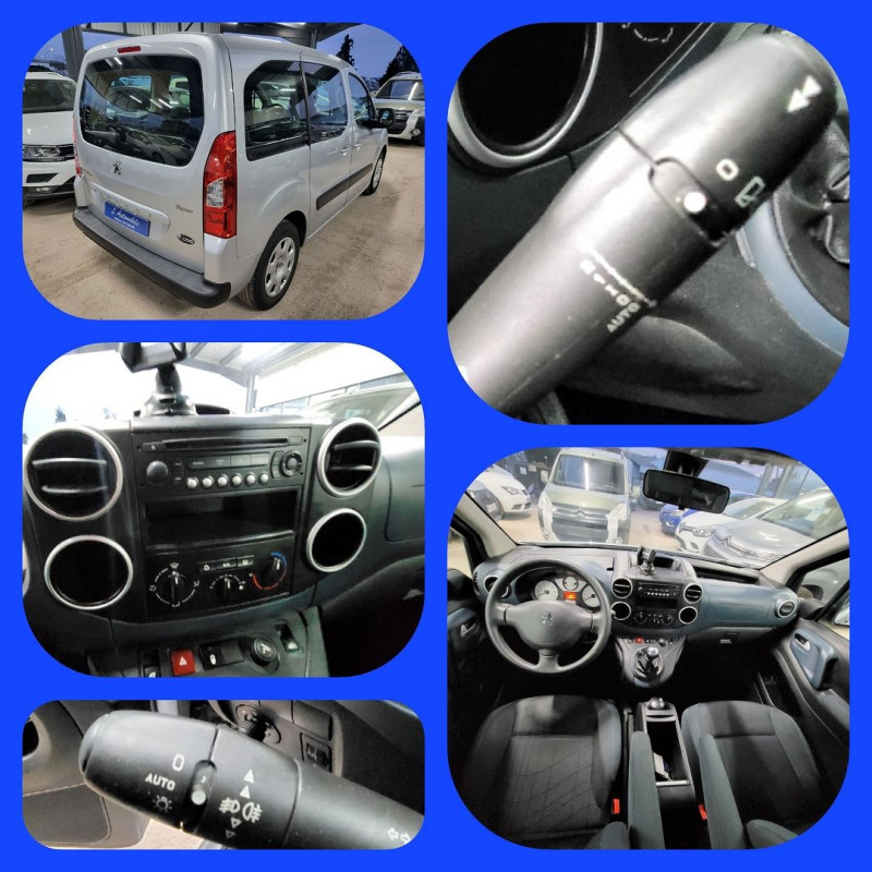 Photo 4 de l'offre de PEUGEOT PARTNER 120 L1 1.6 HDI FAP 90 PACK CD CLIM à 12290€ chez L'Automobile Jérôme BATHIARD