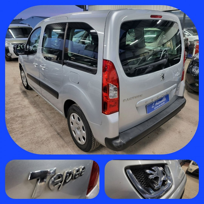 Photo 2 de l'offre de PEUGEOT PARTNER 120 L1 1.6 HDI FAP 90 PACK CD CLIM à 12290€ chez L'Automobile Jérôme BATHIARD