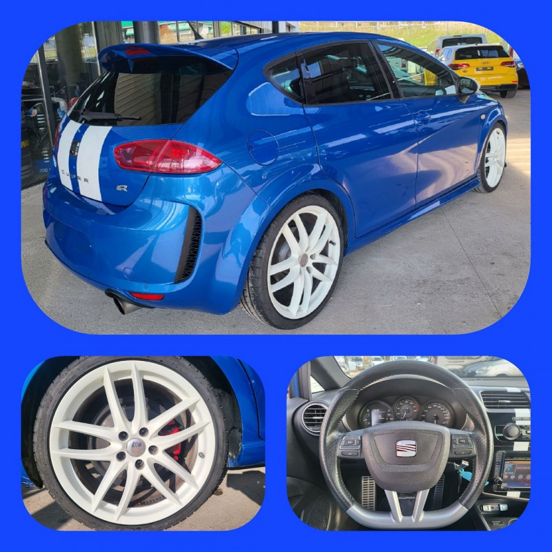 Photo 5 de l'offre de SEAT LEON 2.0 TSI 265CH CUPRA-R à 18290€ chez L'Automobile Jérôme BATHIARD