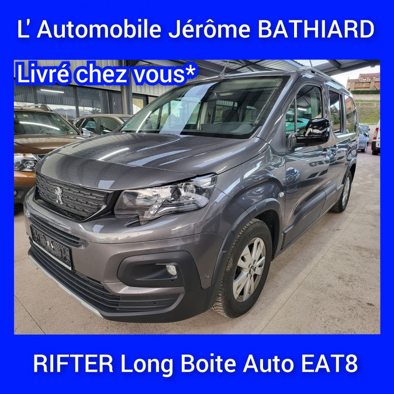 Peugeot RIFTER BLUEHDI 130CH S&S LONG GT LINE Diesel GRIS Occasion à vendre