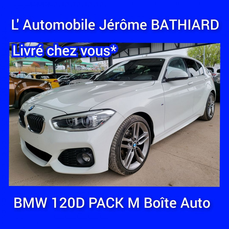 Photo 1 de l'offre de BMW SERIE 1 (F21/F20) 120D 190CH M SPORT A à 25290€ chez L'Automobile Jérôme BATHIARD