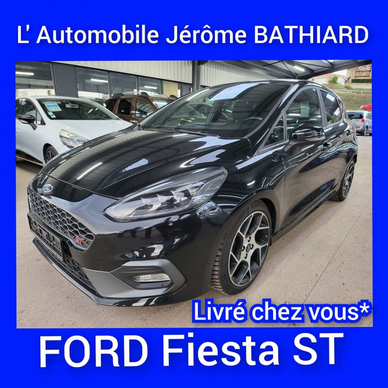 Ford FIESTA 1.5 ECOBOOST 200CH STOP&START ST-PACK Essence NOIR Occasion à vendre